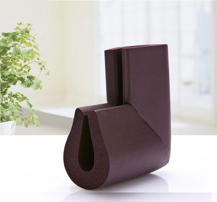 Set 4 coltare in forma U albastru, 3.5x0.7x6 cm_Empria [3]