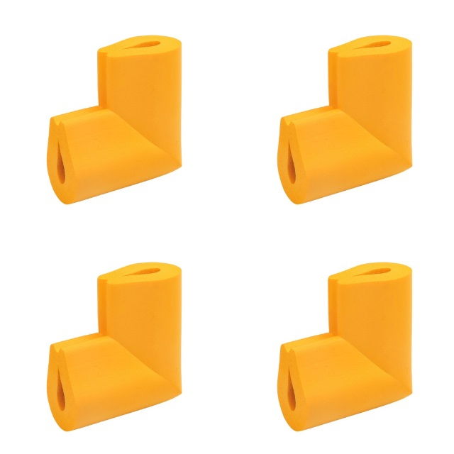 Set 4 coltare in forma U albastru, 3.5x0.7x6 cm_Empria [3]