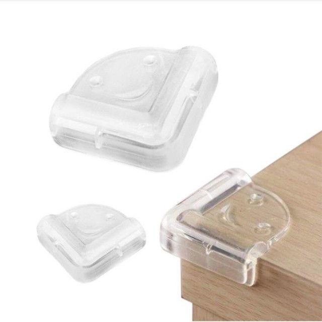 Set 4 coltare silicon transparent, 4.2x1.9x0.8 cm_Empria [6]