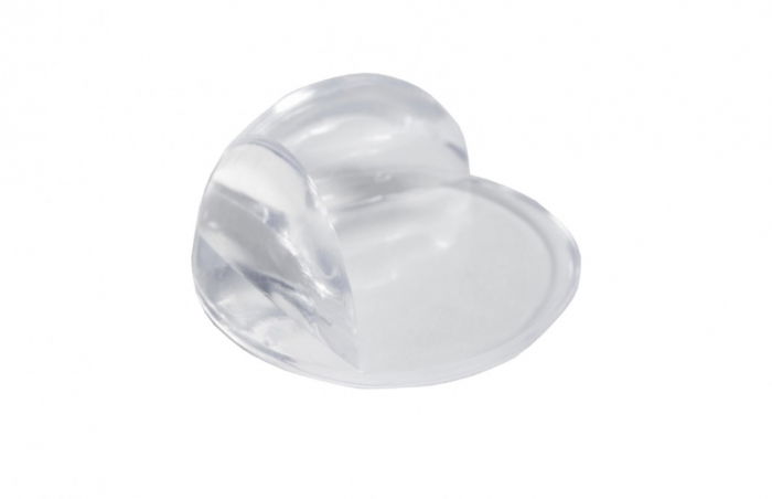 Set 4 protectii rotunde silicon transparent, 3x2.3x2.0 cm_Empria [3]