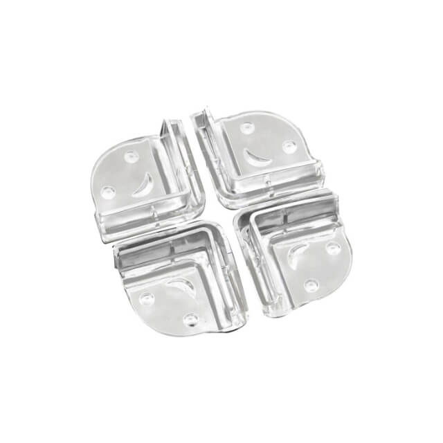 Set 4 coltare silicon transparent, 4.2x1.9x0.8 cm_Empria [10]