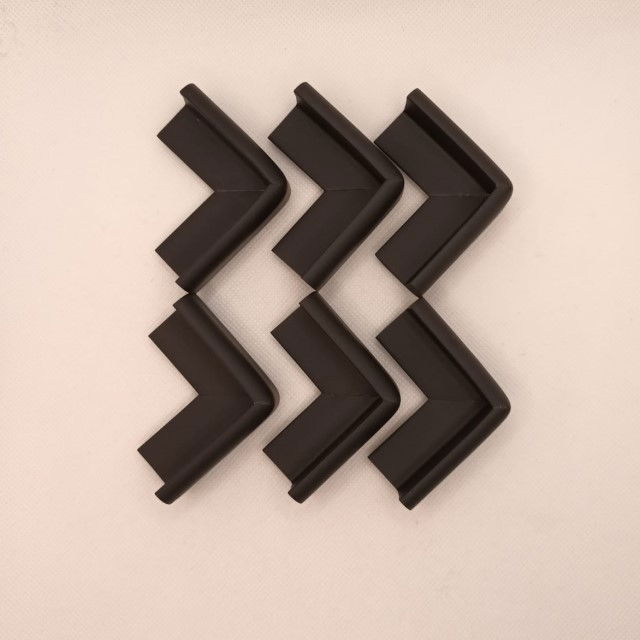 Set 6 bucati subtiri protectii colturi mobilier, 2.3x0.7x5 cm, Diverse culori [5]