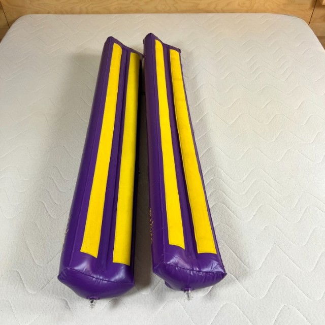 Set bumpere gonflabile protectie pat copii, Empria, 2 bucati, portabile, 120x20x15 cm [10]