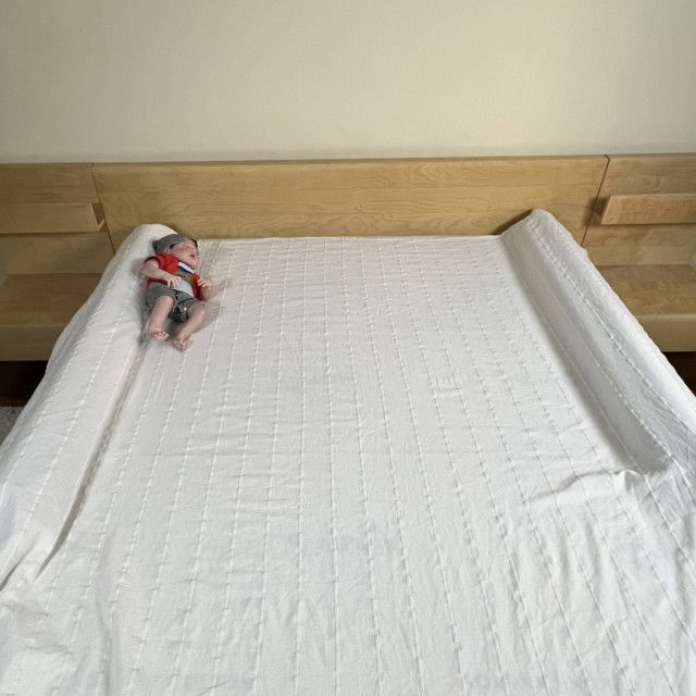 Set bumpere gonflabile protectie pat copii, Empria, 2 bucati, portabile, 120x20x15 cm [12]