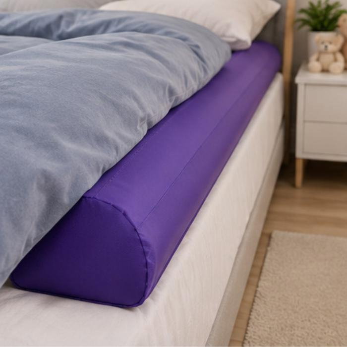 Set bumpere gonflabile protectie pat copii, Empria, 2 bucati, portabile, 120x20x15 cm [5]
