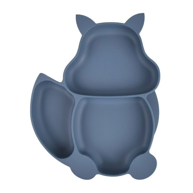 Set complet din silicon fara alergeni pentru diversificare bebe, Empria, Veverita, Diverse culori [2]