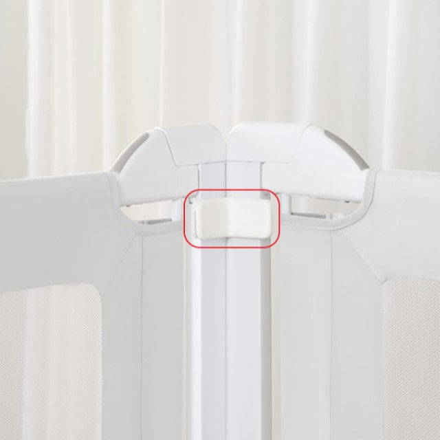 Conectori pentru protectie laterala pat XXL 81-96 cm | Buy4Baby [2]