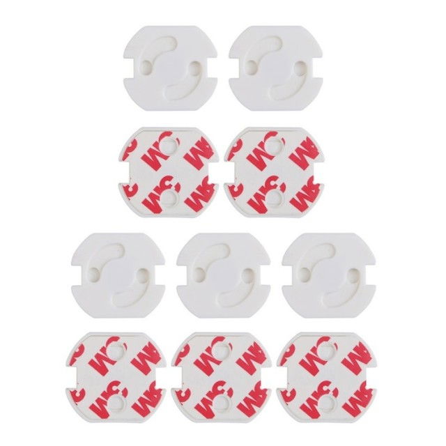 Set protectie priza copii, 10 bucati cu adeziv [2]
