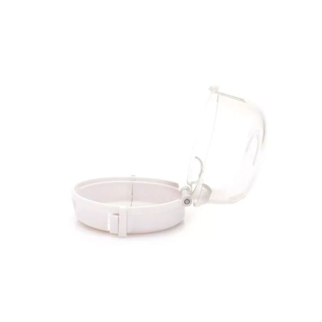 Set protectii butoane aragaz - plita, Empria, 2 bucati, 7.5x4.6 cm, Alb [6]