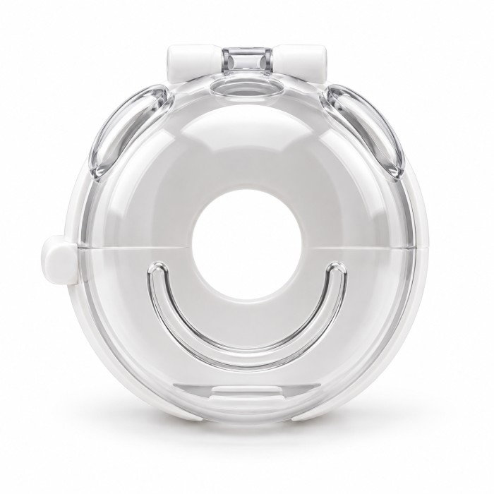 Set protectii butoane aragaz - plita, Empria, 2 bucati, 7.5x4.6 cm, Alb [4]