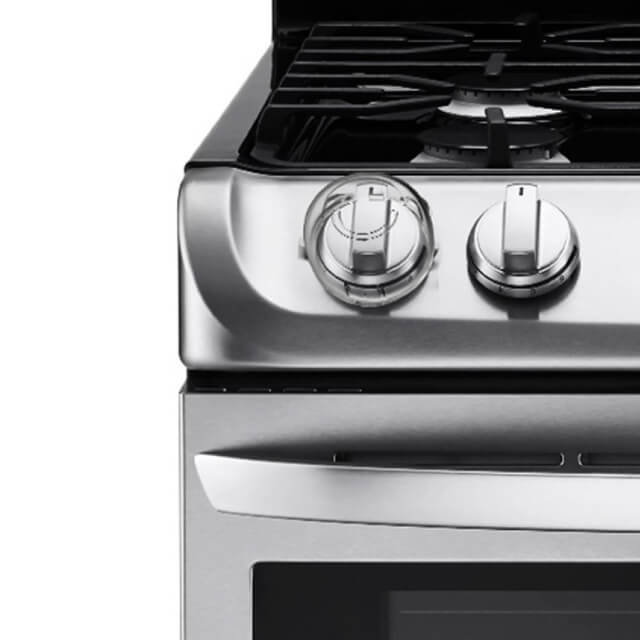 PRODUS RESIGILAT - Set protectii butoane aragaz - plita, Empria, 2 bucati, 7.5x4.6 cm, Alb [3]