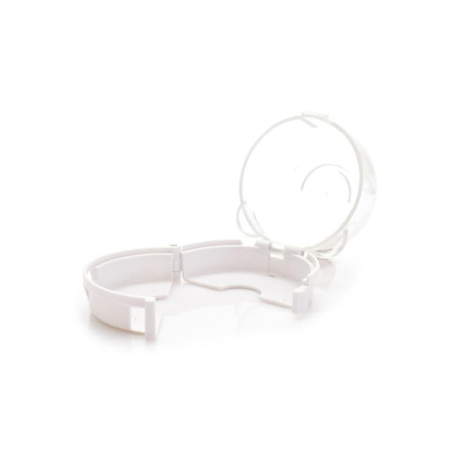 Set protectii butoane aragaz - plita, Empria, 2 bucati, 7.5x4.6 cm, Alb [5]