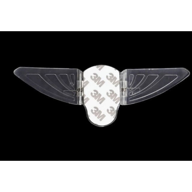 Siguranta fluture blocator usi si geamuri glisante, 17 x 6 x 0.5 cm, Transparent [7]