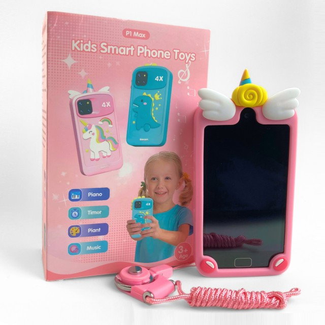PRODUS RESIGILAT - Smartphone copii jucarie educativa video foto 32gb TF card rezolutie 480*800 display 10cm, Diverse culori [39]