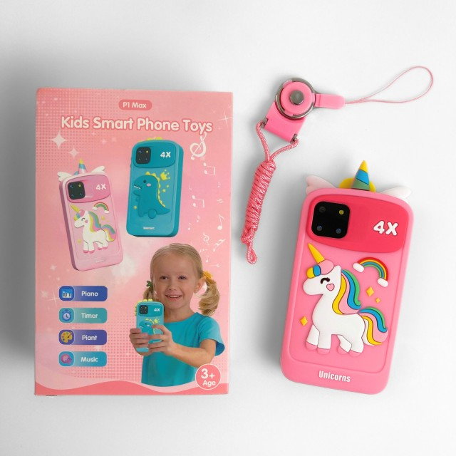 PRODUS RESIGILAT - Smartphone copii jucarie educativa video foto 32gb TF card rezolutie 480*800 display 10cm, Diverse culori [40]