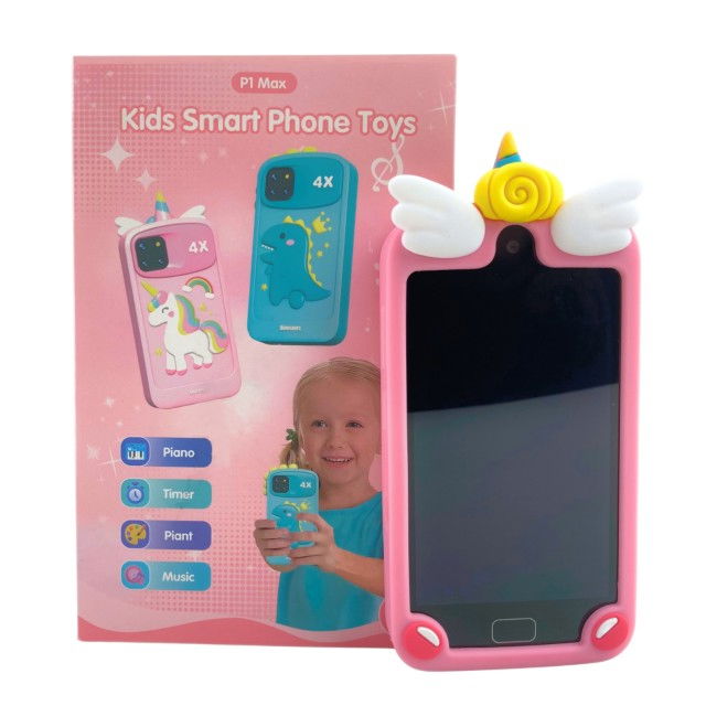 Smartphone copii jucarie educativa video foto 32gb TF card rezolutie 480*800 display 10cm, Diverse culori [12]