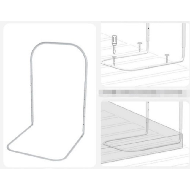 PRODUS RESIGILAT - Suport metalic Mini-Bumper, inaltime ajustabila intre 40-60 de cm - Copie [2]