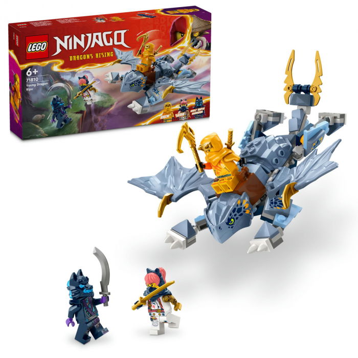 LEGO® Ninjago - Tanarul dragon Riyu (71810), 132 piese [1]