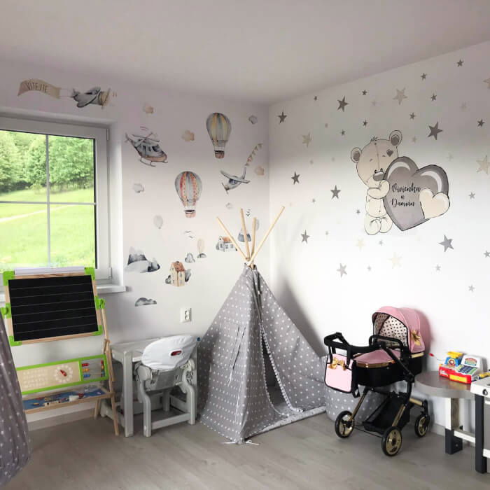 Tapet - Tren gri [3]