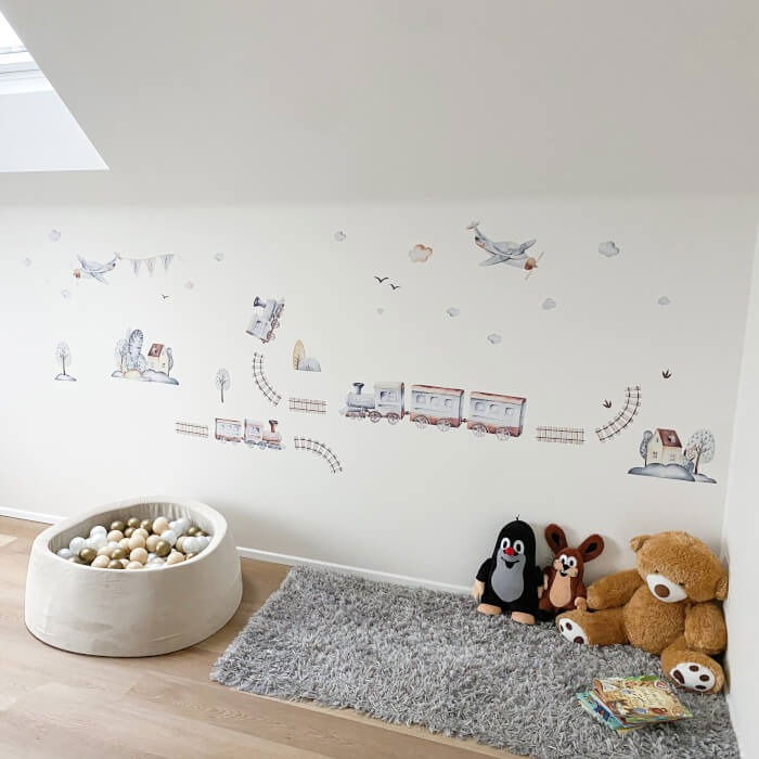 Tapet - Tren gri [4]