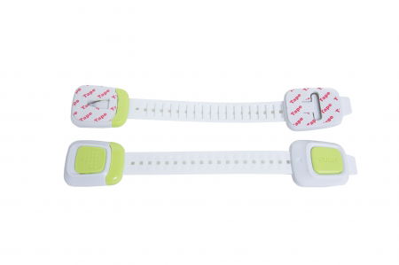 Set cu incuietoare dubla pentru usi si sertare gri, 25 cm_Empria [1]