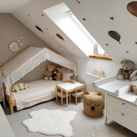 Animale din padure cu baloane in culori maro [2]