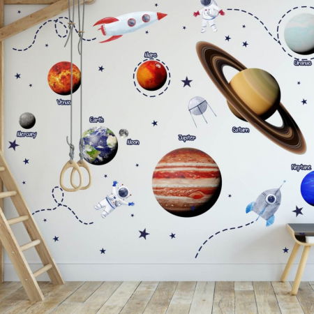 Stickere decorative - Autocolante pentru perete - Univers, N.1.