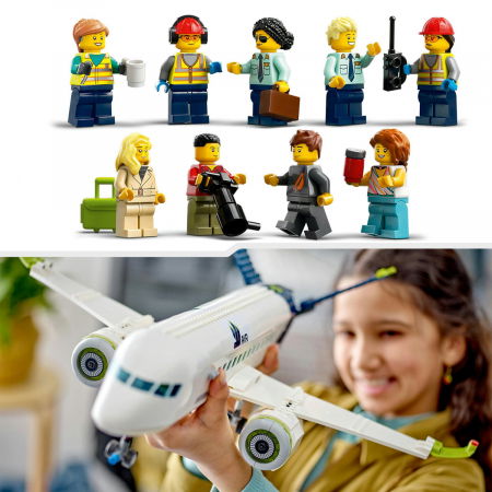 LEGO® City - Avion de pasageri (60367), 913 piese [9]