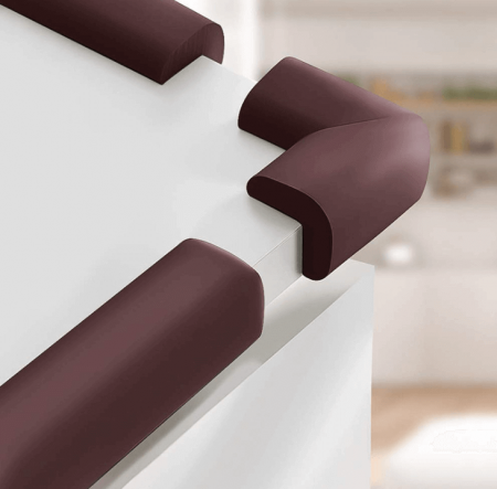 Kituri de siguranta pentru copii si bebelusi - Banda protectie subtire extra lunga 5 m cu 8 coltare incluse 2.3x0.9x500 cm - Diverse culori