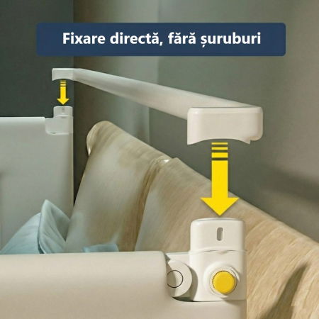 Bara stabilizatoare pentru set protectii pat Basic Empria, stabilizator metalic, Diverse dimensiuni [6]