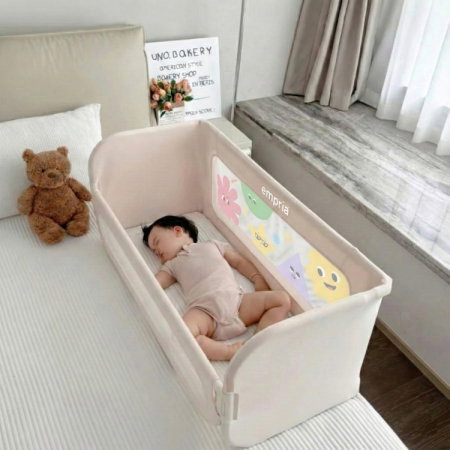 Patut co-sleeper Empria 2 in 1 atasabil portabil si bariera pat [25]