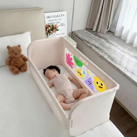 Bariere protectie pentru pat - Bariera 2 in 1 transformabila in patut atasabil si portabil