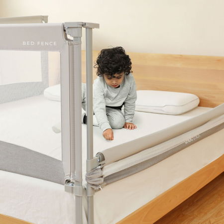 PRODUS RESIGILAT-Bariera protectie pat cu inaltime ajustabila, 75-98 cm, Diverse dimensiuni [7]