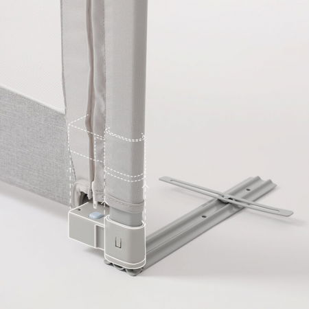 PRODUS RESIGILAT-Bariera protectie pat cu inaltime ajustabila, 75-98 cm, Diverse dimensiuni [8]