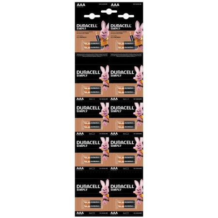 Ceasuri copii - Baterii Duracell AAA LR03 Alkaline 1.5V – Blister 20 buc – Empria