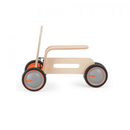 Bicicleta cu 3 roti pentru copii MamaToyz Tribike, din lemn natural, fara pedale [3]