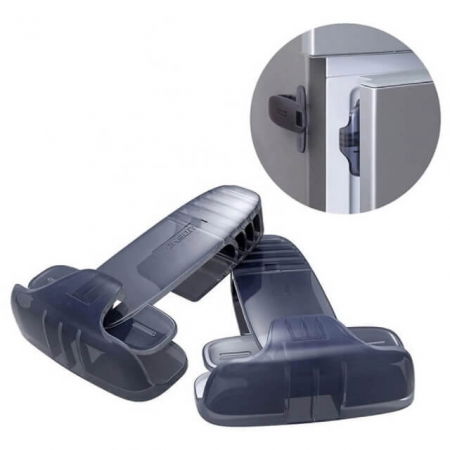 Blocator usa frigider, congelator, pentru bebelusi si copii, Empria, 10 x 7.2 x 1.5 cm, albastru inchis [9]