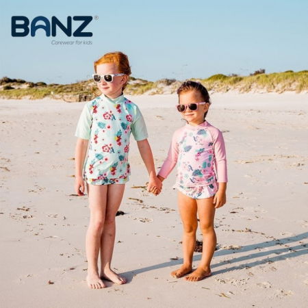 Bluza Copii Maneca Lunga, Anti-Iritatii, Protectie Soare UPF50+, Floral Mint, Diverse marimi [7]
