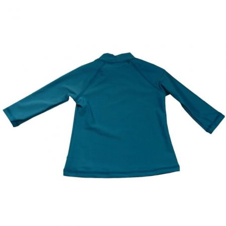 Bluza Copii Maneca Lunga, Anti-Iritatii, Protectie Soare UPF50+, Petrol Jungle, Marimea 0 [7]