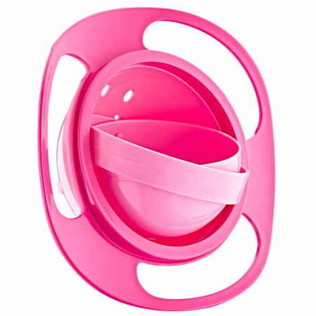 Bol multifunctional cu capac si rotire 360 grade Amazing Bowl, Diverse Culori [2]
