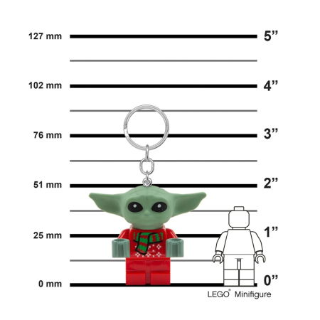Breloc cu LED LEGO® Grogu - Baby Yoda (LGL-KE208AH) [4]