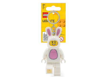 Jucarii copii si jocuri educative - Breloc cu LED LEGO Iepuras (LGL-KE73H)
