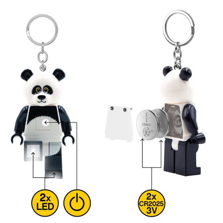 Breloc cu LED LEGO® Panda (LGL-KE195H) [3]