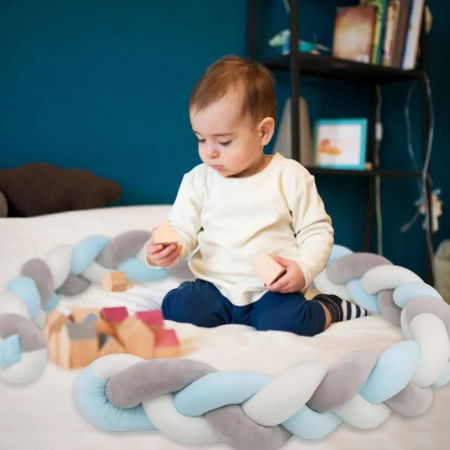 Bumper impletit aparator patut, foarte lung si ultra soft, Diverse dimensiuni [2]
