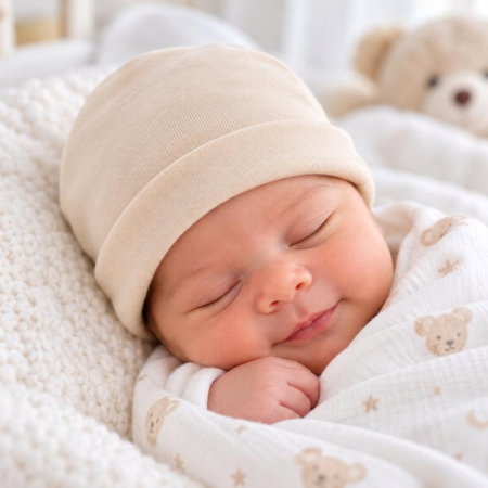 Accesorii bebelusi / nou-nascuti - Caciulita pentru nou nascut Baby Hat, Diverse culori