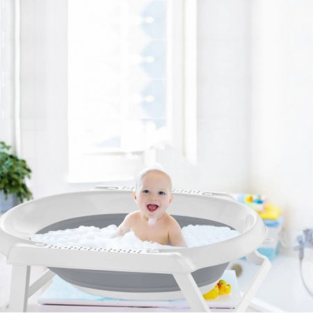 Baia bebelusului - Cadita pliabila bebe BabyJem, Diverse culori