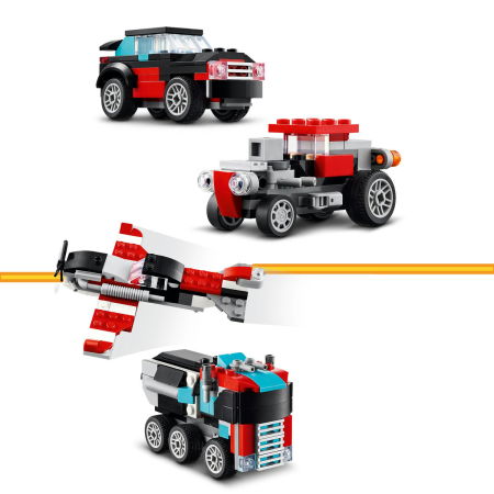 Camioneta cu platforma si elicopter [8]