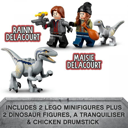 LEGO® Jurassic World - Capturarea Velociraptorilor Blue si Beta (76946), 181 piese [9]