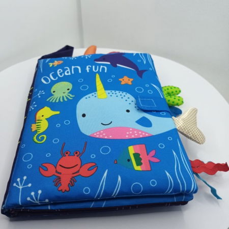 Cartea Senzoriala Empria pentru Bebelusi - O Calatorie Colorata in Lumea Descoperirilor, Ocean [6]