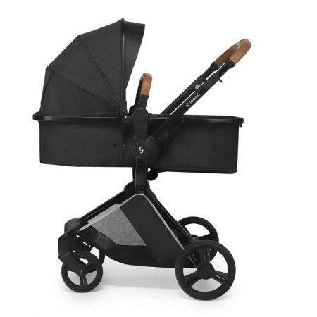 Produse resigilate pentru copii si bebelusi - PRODUS RESIGILAT - Carucior transformabil 2 in 1 Skiddou Nasjo Normandic Dream, Negru